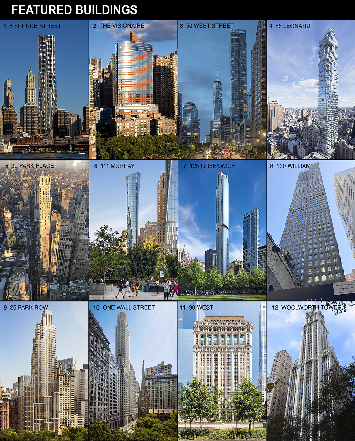 Beekman Tower, Location: New York NY, Architect: Frank Gehry