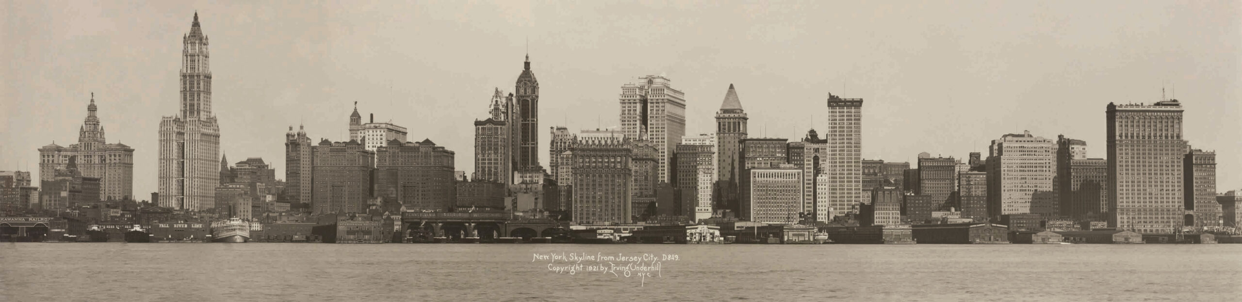 New York Skyline. Irving Underhill, 1921. Library of Congress