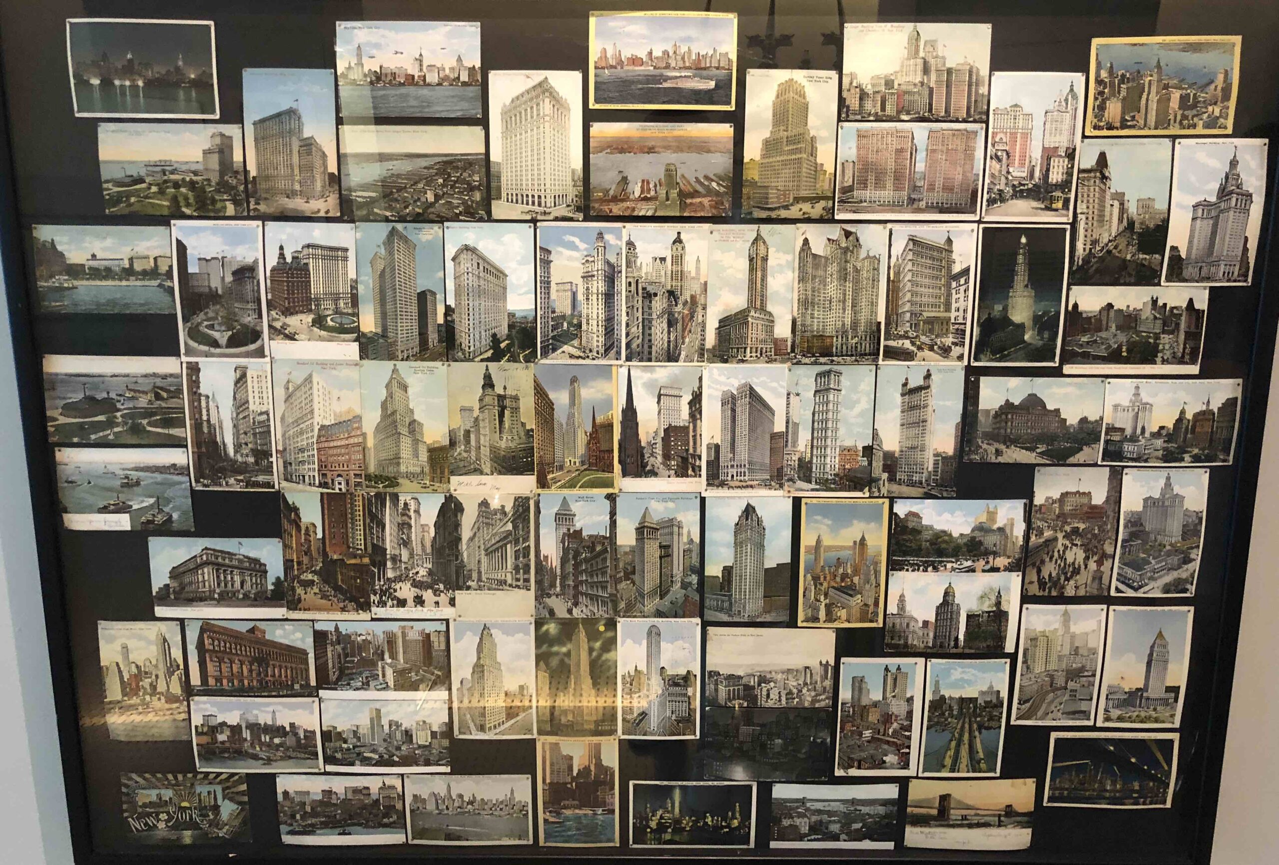 Click on the image to view the SKYLINE postcards