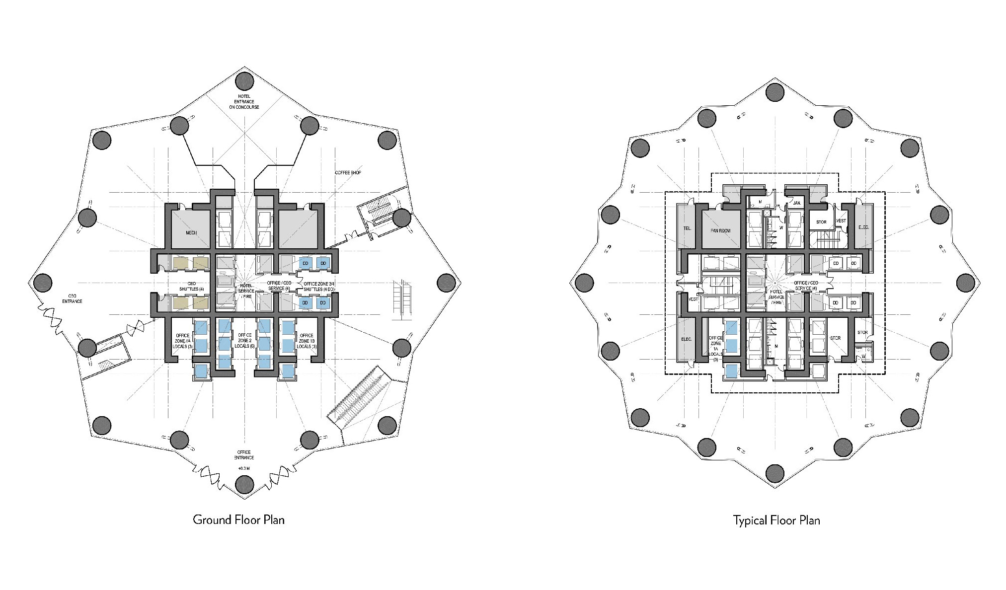 Floor plans. AS+GG