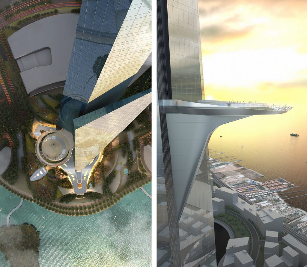 Skydeck renderings. AS+GG