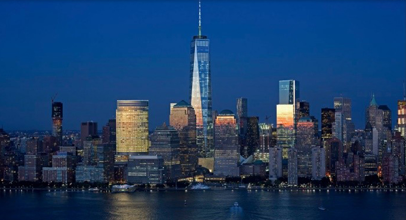 One World Trade Center, city view. Richard Berenholtz. 