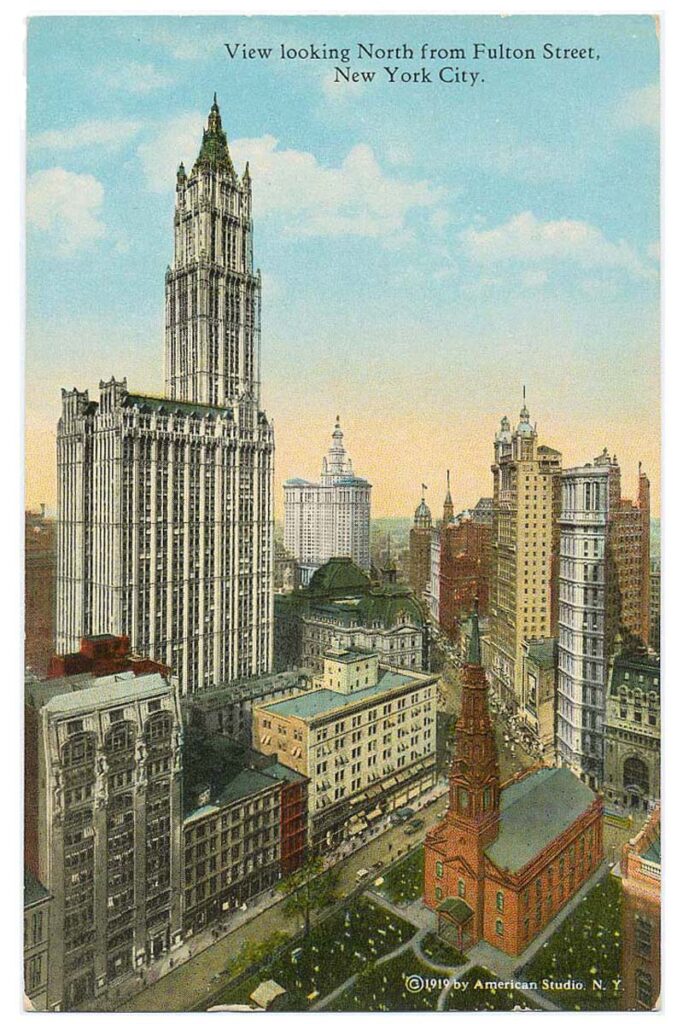 Postcard of the Woolworth Building