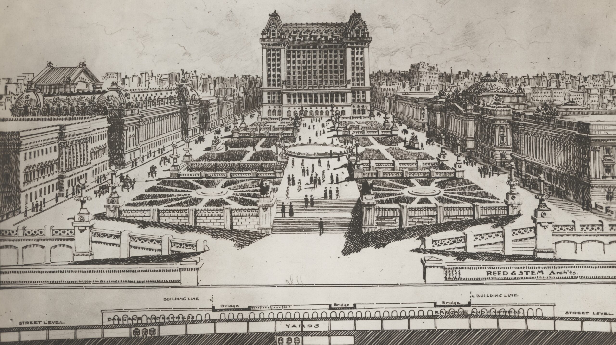 10. Exhibit 7 Plan Showing Proposed treatment North Front of Station copy