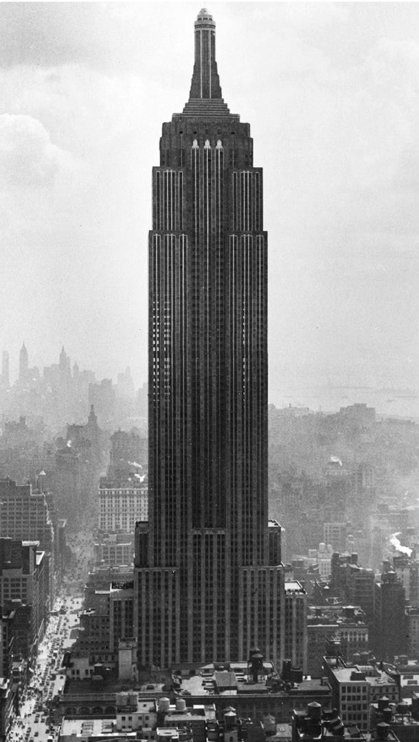 is the empire state building made of 10 million bricks