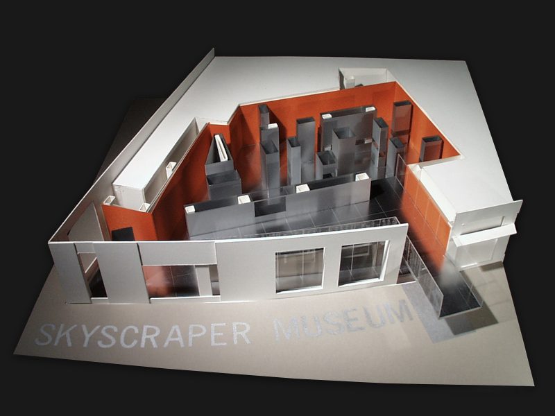 Model of The Skyscraper Museum