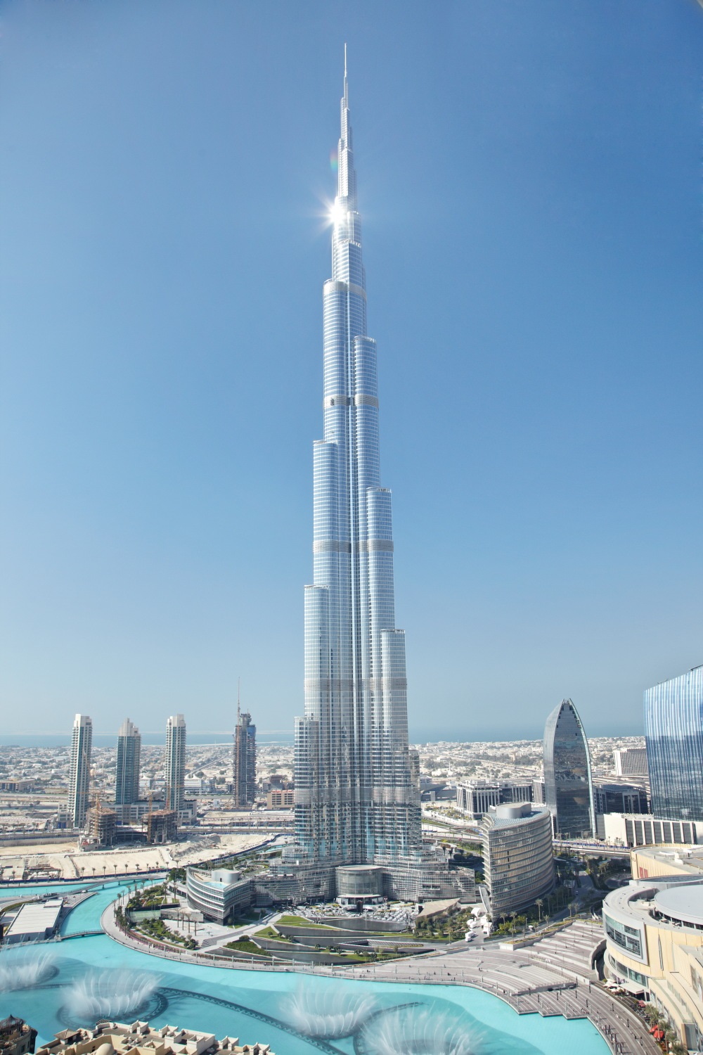The completed Burj Khalifa, 2010. Credit: Emaar Properties