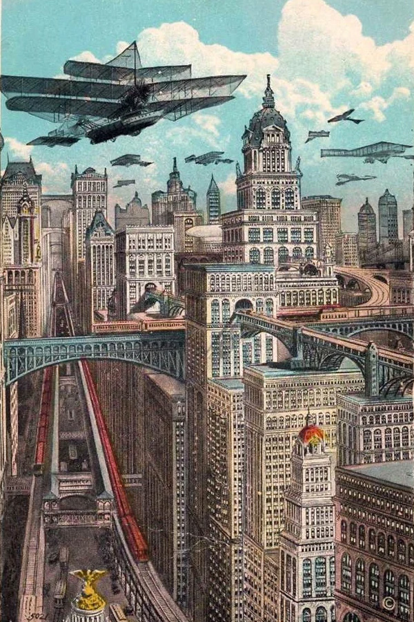 new york in the 1920's city of the future  the