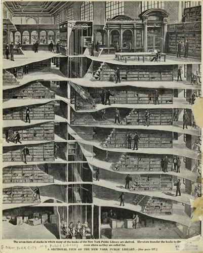 Saving the Lions' Cage: NYPL's Multi-story Stacks - The Skyscraper Museum