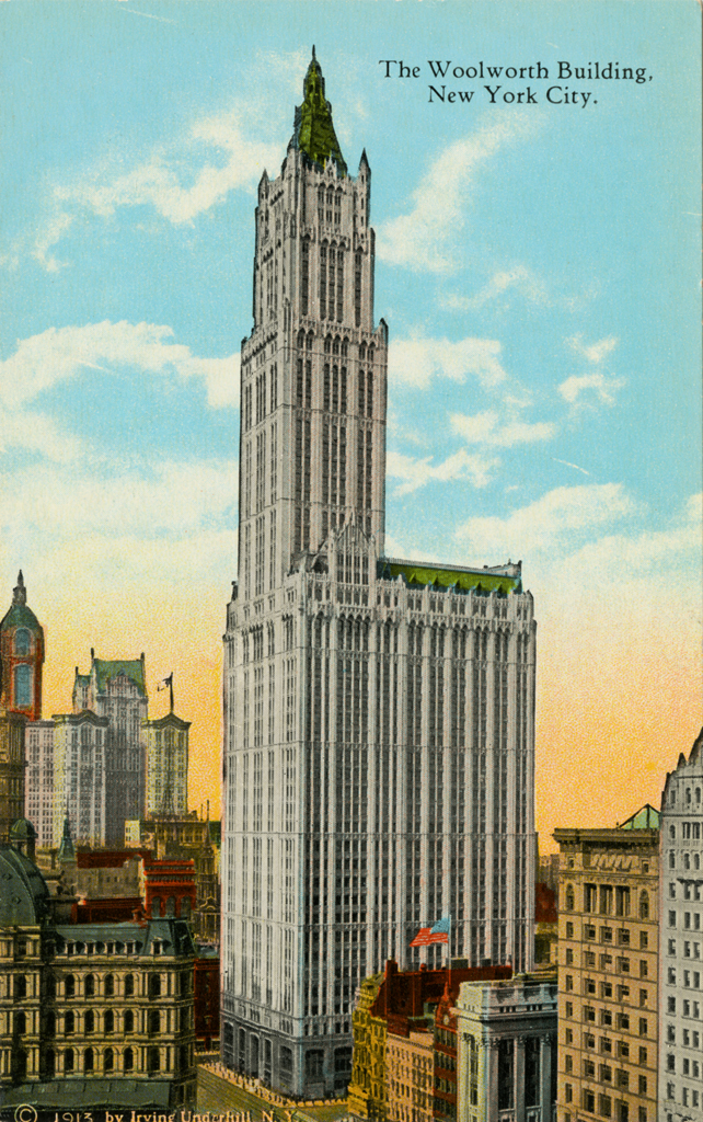 Woolworth Building Postcard 
