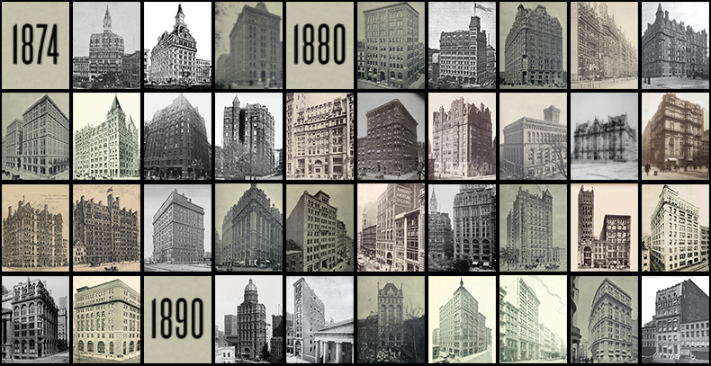 new york skyscrapers history