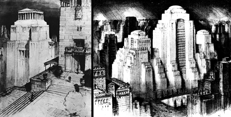 Hugh Ferriss 1920