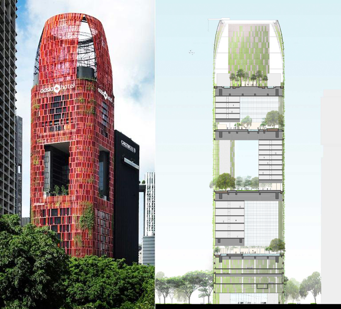 Green High-Rise Building Features photo