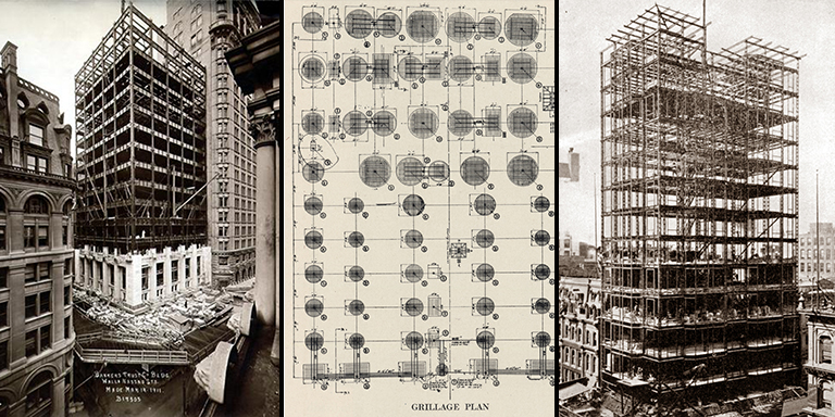 Construction history in New York and Chicago