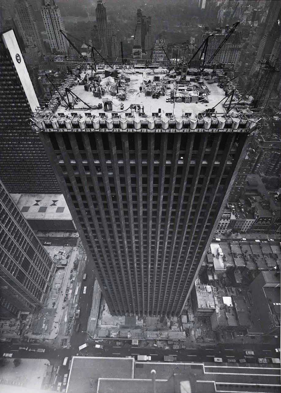 CBS Building in NYC under construction