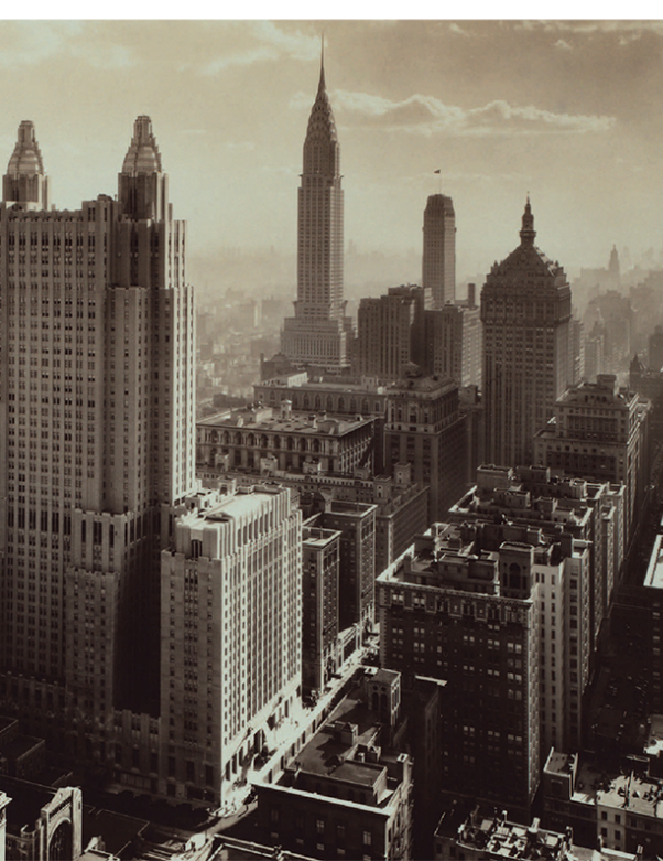 Park Avenue, south from 51st Street, 1932. Courtesy of the New York Public Library.