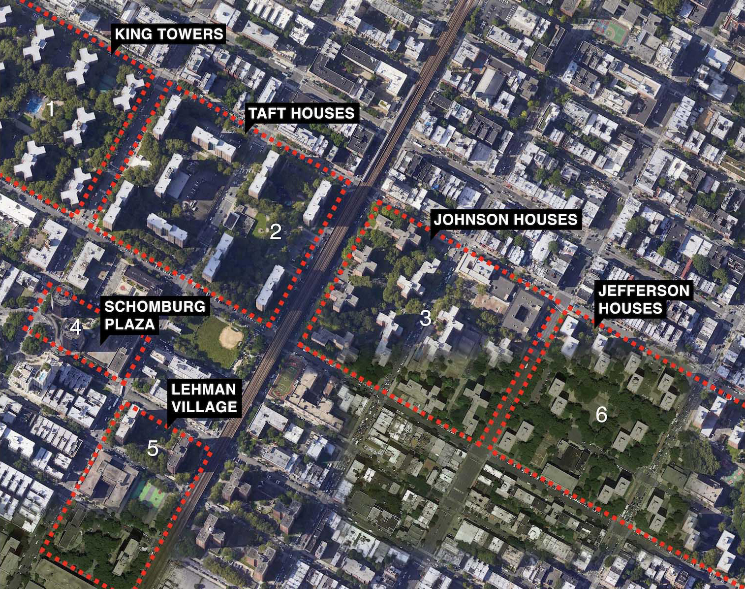 Chelsea district map