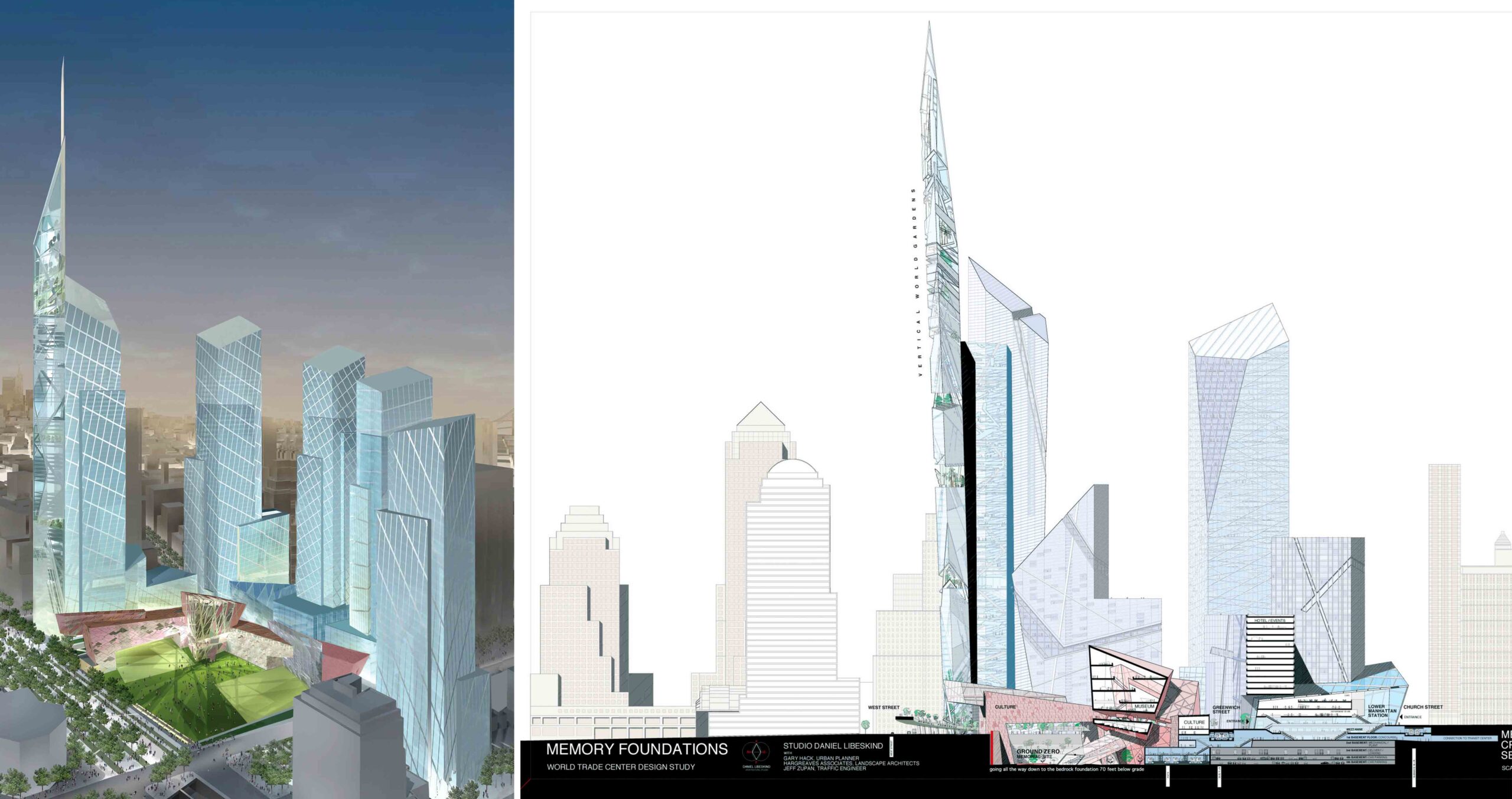 Ground Zero Master Plan / Studio Daniel Libeskind